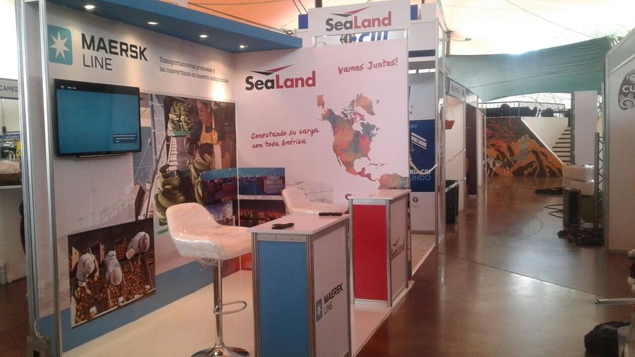 Stand Maersk Line y SeaLand